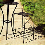 Folding Classic Iron Bar Stool