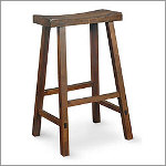 29" Saddleseat Counter Barstool 